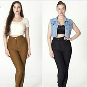 American Apparel high waist riding pants